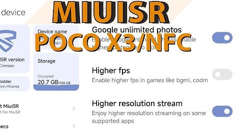 MIUISR Crimson Android 12 Custom rom for #pocox3nfc #android12 #miui13