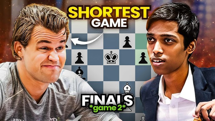 The shortest game of Magnus Carlsen's chess career! 