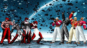 KOF MUGEN | Orochi Iori Team vs Orochi Yashiro Team