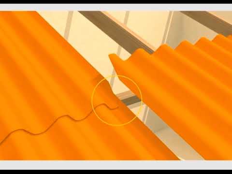 Video: Instalación de techos corrugados: secuencia de acciones y características del procedimiento