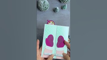 Spellbinders Slide Latte Gate fold card Reel
