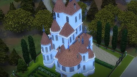Beauty and the beast - Castle - The Sims 4 - Speed Build