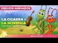 La Cigarra y la Hormiga Nuevo Animado en Español | Cuentos infantiles para dormir