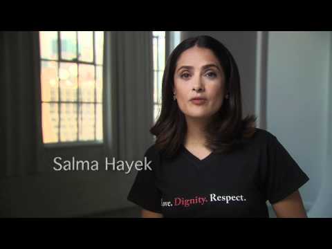 Salma Hayek PSA for the National Domestic Violence...