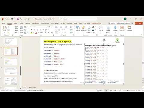 Working with Lists in Python (Cat Name Collector Program) - YouTube