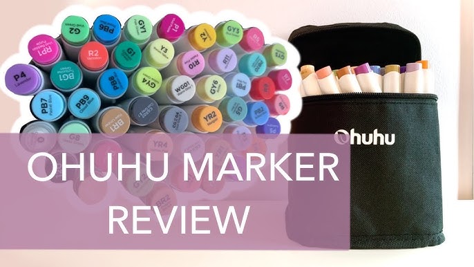 Unboxing Ohuhu Markers: Ordering and Packaging Review — Marker Novice