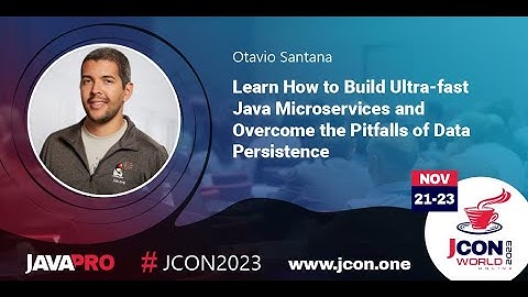 How to Build Ultra-fast Java Microservices. Overcome Pitfalls of Data Persistence | Otavio Santana