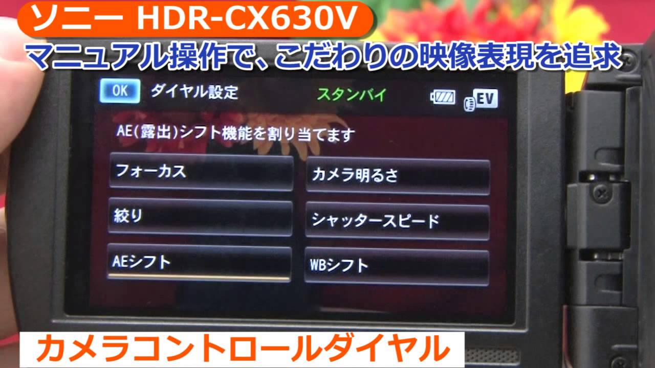 ソニー HDR-CX630V | ビデオカメラ
