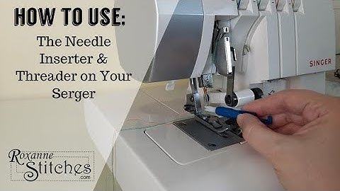 Using The Needle Threader & Inserter Tool