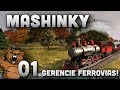 Gerencie sua própria ferrovia! | Mashinky #01 - Gameplay Português PT-BR