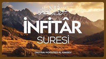 İnfitâr Suresi - الشيخ محمد الفقية  - Surat Al-'Infitar - سورة الإنفطار