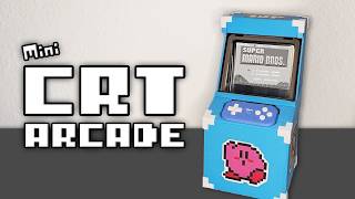 I built a small CRT Arcade!