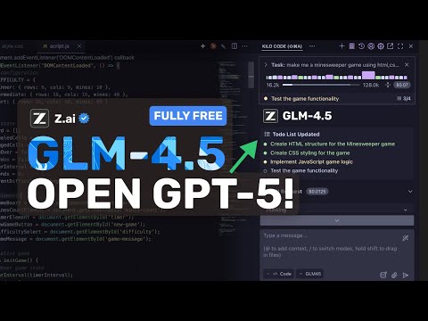 GLM 4 5 Fully Tested Free APIs Cline Roo Kilo This Is OPEN GPT 5 Better Than Kimi K2