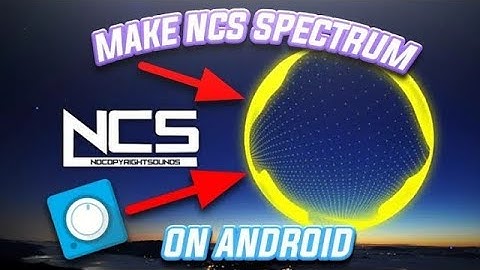 How to Make Audio Spectrum Like NCS on Android | Audio Visualizer on Android | Avee Player