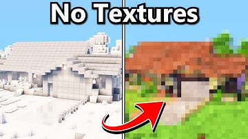 Building A Minecraft House But Every Block Looks The Same