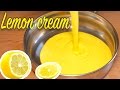 Crema Pasticcera al Limone (IDEALE PER FARCIRE TORTE) [Video 4K] - How to Make LEMON CREAM