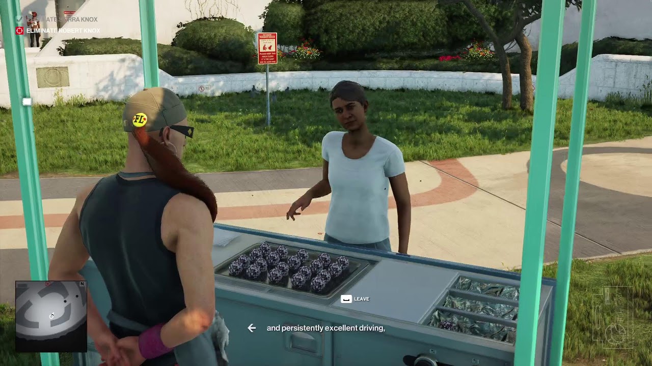 Playing The Showstopper and The finish Line in Hitman...