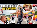 1 hora de vdeo no aniversrio de 2 anos do john  ele foi na montanha russa