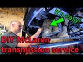 DIY McLaren transmission service, I saved THOUSANDS of dollars