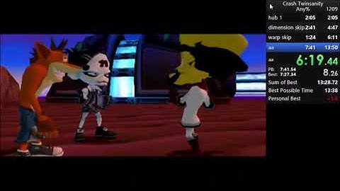 13:46 Crash Twinsanity Any% Former World Record Speedrun