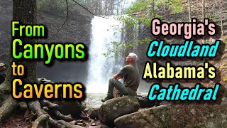 From the Canyons to Caverns: Georgia's Cloudland Canyon and Alabama's Cathedral Caverns