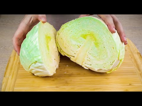 За уши не оторвёте от тарелки! Этот рецепт с КАПУСТОЙ точно вас покорит! Вкусный ужин на всю семью!