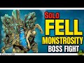 Can I survive the Fell Monstrosity SOLO? 💀