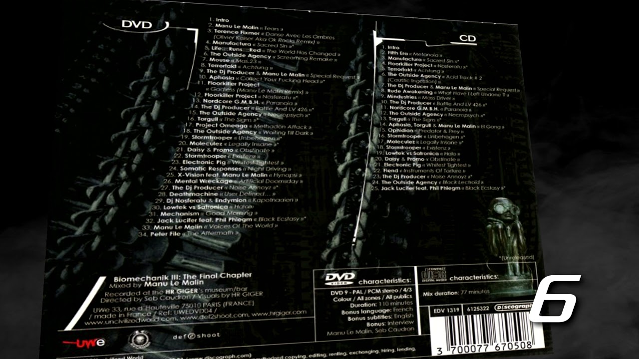 Manu Le Malin - Biomechanik 3 (The Final Chapter) [2005] - Youtube