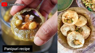Panipuri recipe | puchka Recipe | % work | #panipuri