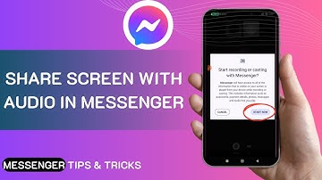 How To Share Screen With Audio In Messenger (2025)
