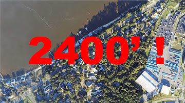 Parrot Anafi Altitude Test With and Without Alientech Duo Antenna Range Extender