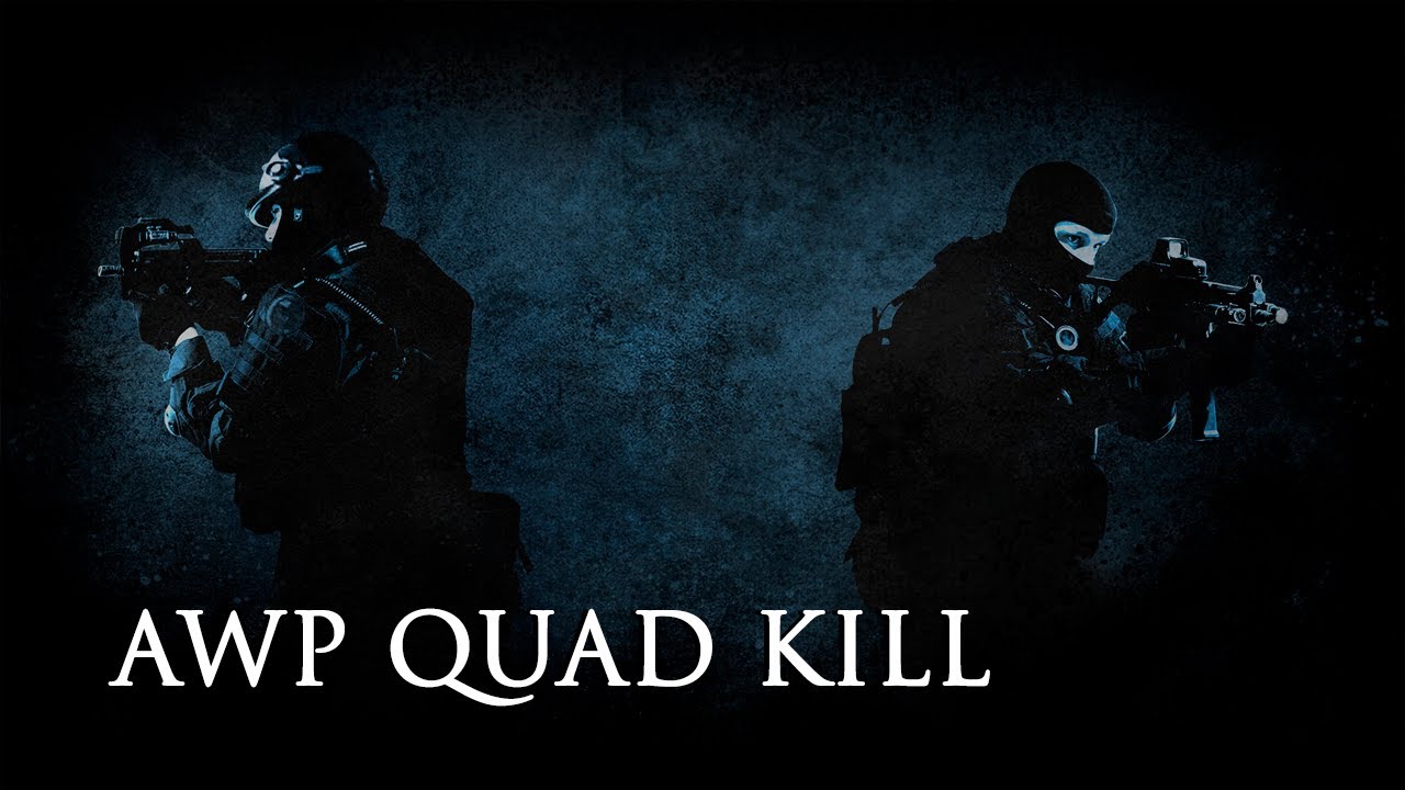 CS:GO - AWP QUAD KILL