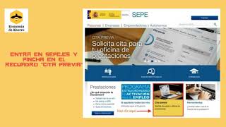 ¿Cómo pedir cita SEPE por Internet en menos de 1 minuto?