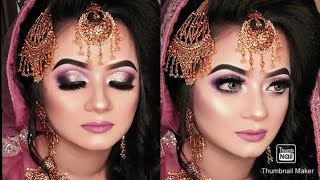 Reception bridal Makeup tutorial || Nadia’s makeover