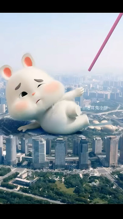 Super Cute Fat Rabbit 🐇 #viral #cute
