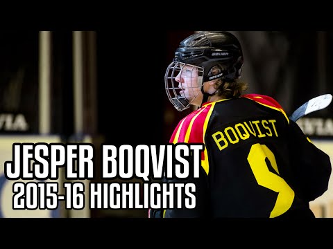 Jesper Boqvist | 2015-16 Highlights | Brynäs IF J20