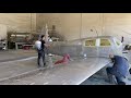 Mooney M20E is getting a new paint (episode 5): Preparation, prime and paint white base!