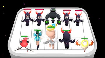 HEAVEN VS HELL 3D : Merge Heros ⭐ Merge Simulator Battles