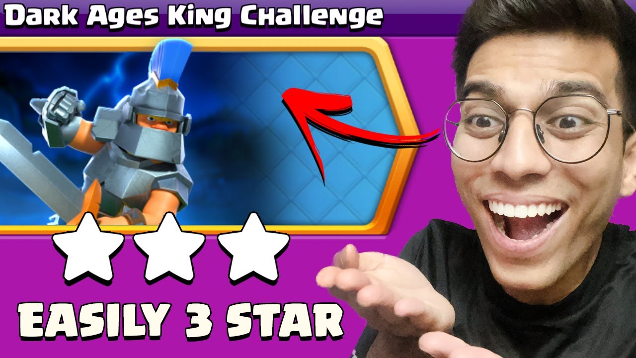 Easily Dark Age King Challenge #ClashofClans #Coc #CarbonFin