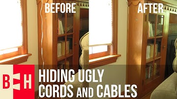 Hiding Ugly Cords and Cables
