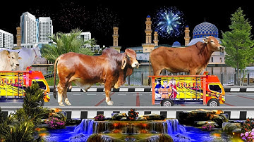 sangat meriah takbiran idul fitri 2024 paling populer | animasi takbir keliling