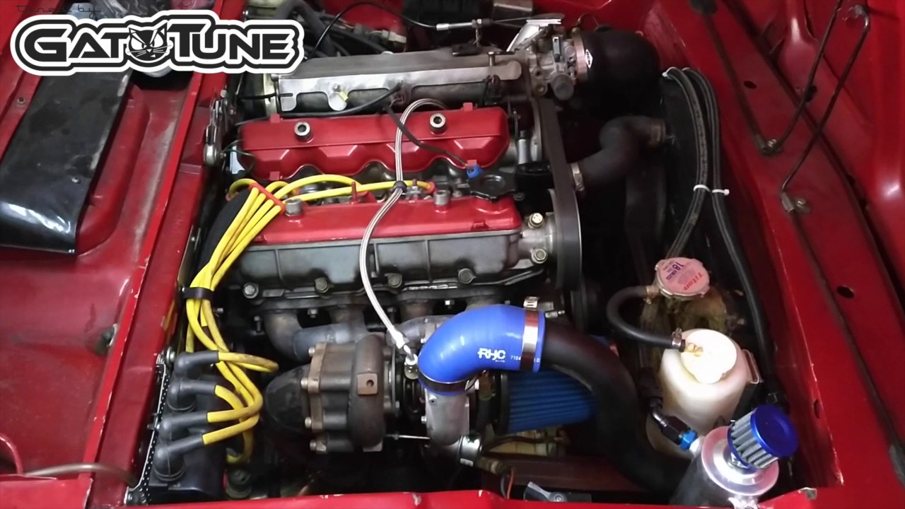 Fiat 124 Sport Turbo 1.8 DOHC 8V MegaSquirt Dyno YouTube