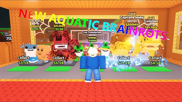 I Unlocked The NEW AQUATIC Base-(Steal A Brainrot)