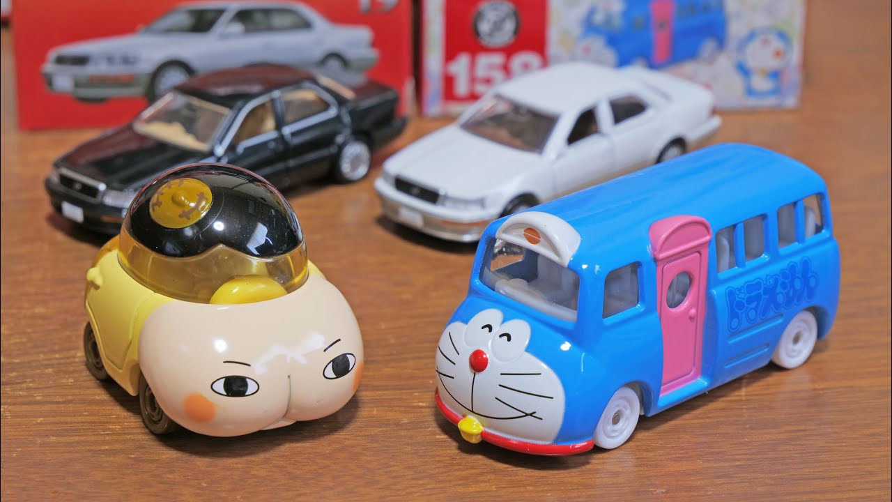 2021年9月発売の新車のトミカ おしりたんてい ドラえもんラッピング