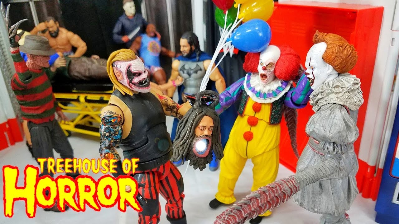 WWE ACTION FIGURE SET UP HORROR EDITION YouTube