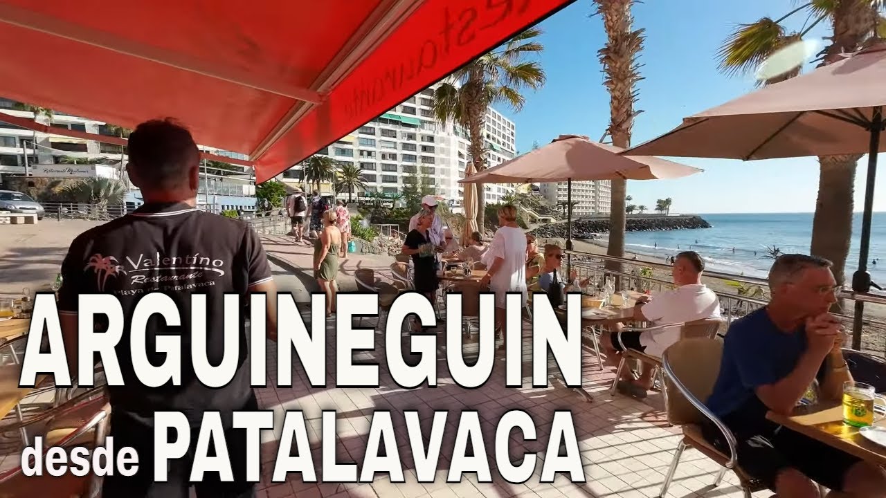 🇮🇨GRAN CANARIA// ARGUINEGUIN desde playa PATALAVACA, Enero 2023