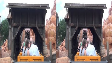 Magic Kingdom - Big Thunder Mountain Railroad w/New Queue 3D (2012)