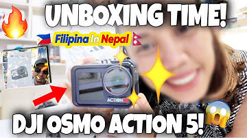 UNBOXING!|DJI OSMO ACTION 5 PRO FIRST LOOK! 😍 | LUPET NG FEATURES!!