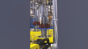 Induction Motor Manufacturing | Automatic Stator Coil Winding and Inserting Machine