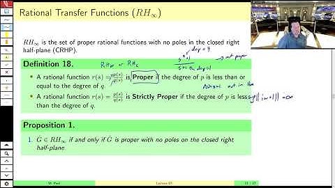 MAE509 (LMIs in Control): Lecture 7, part C - The KYP Lemma
